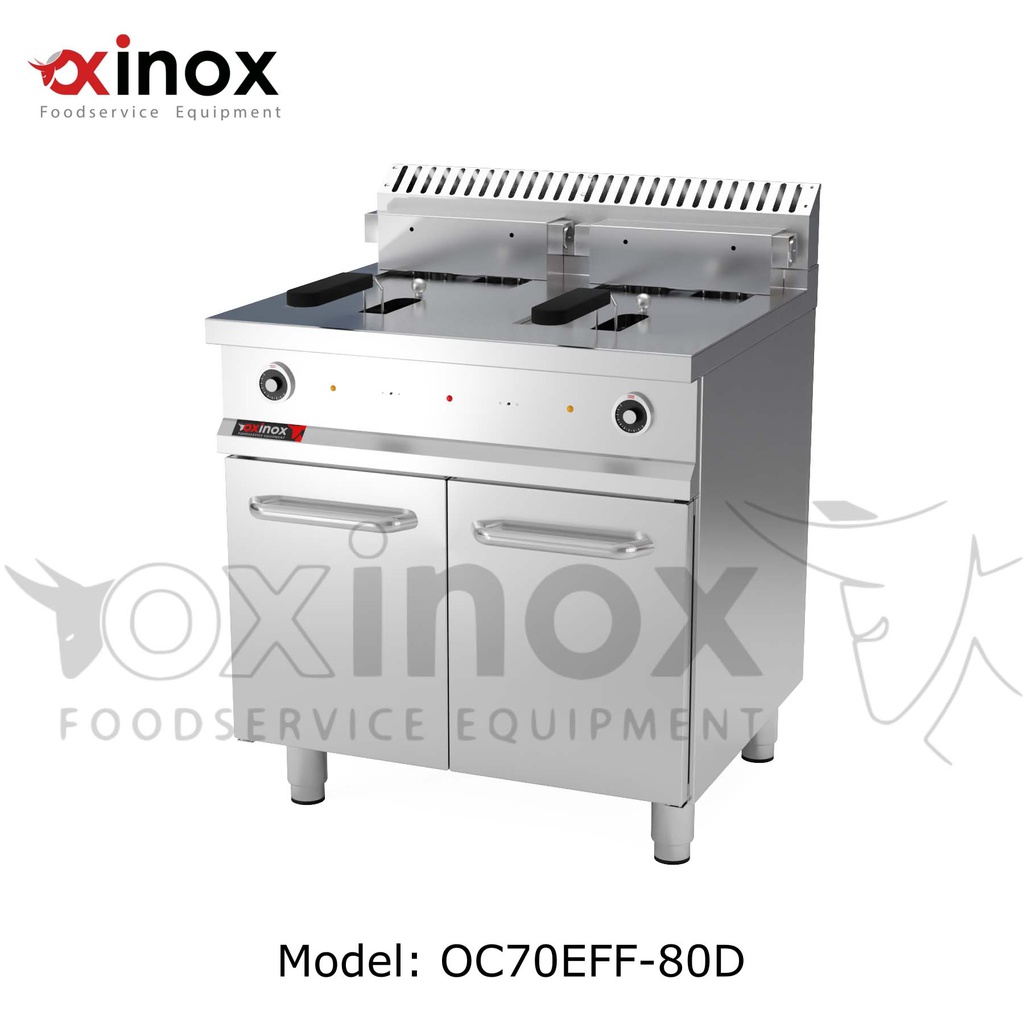 Electric Double tank deep fat fryer My site